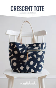 Crescent Tote by Noodlehead (Printed Paper Pattern)