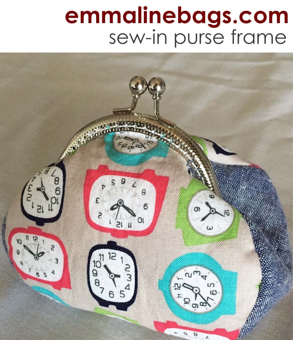 Curved Sew-in Purse Frame (Kiss Lock)