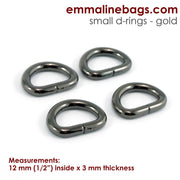 D-rings: (4 Pack)