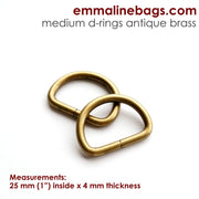 D-rings: (4 Pack)