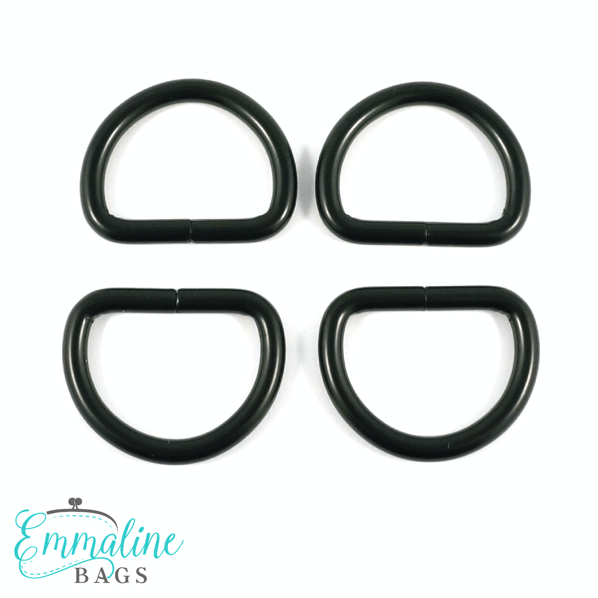 D-rings: (4 Pack) - Emmaline Bags Inc. D-rings: (4 Pack) - Emmaline Bags Inc.