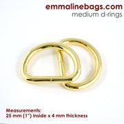 D-rings: (4 Pack)