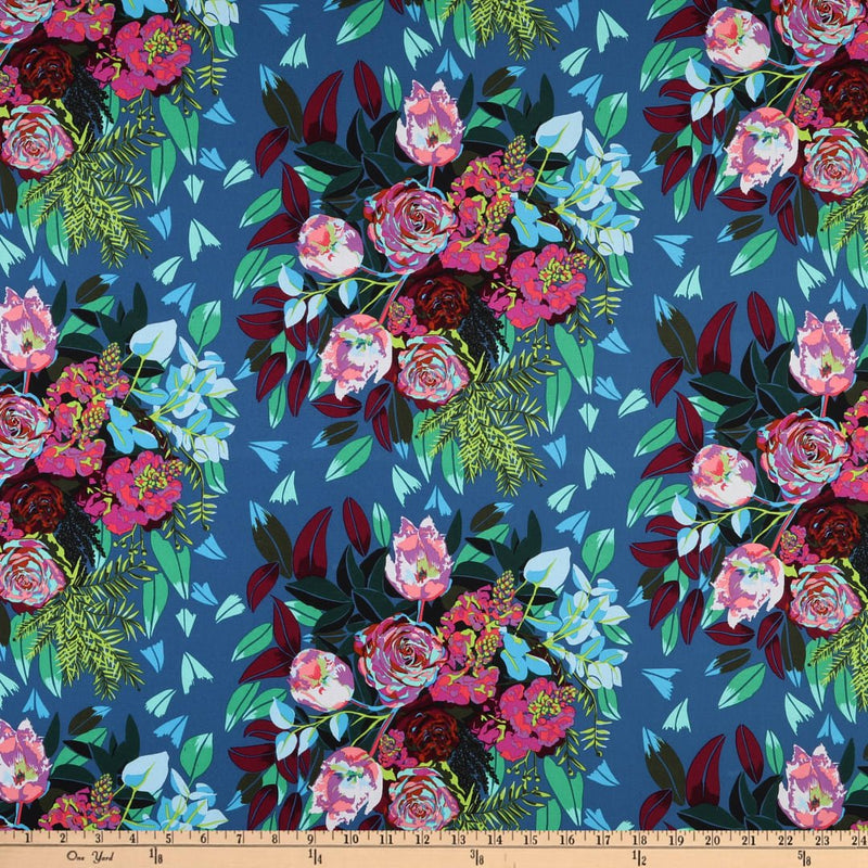 Deeply - New Flame // Made My Day for FreeSpirit - (1/4 yard) - Emmaline Bags Inc.