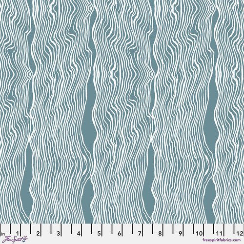 Dunes - Marine // Sea Sisters by Free Spirit Fabrics (1/4 yard) - Emmaline Bags Inc.