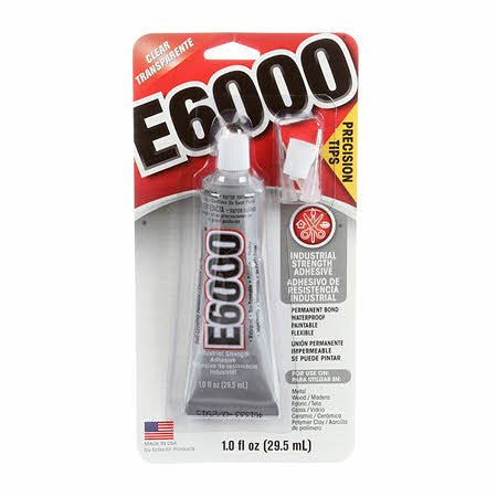 E6000 Glue (1 oz or 29.5 ml) - Emmaline Bags Inc.
