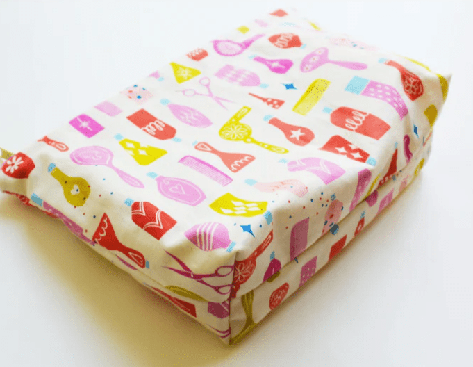 Easy Zipper Cases (Paper Pattern) by Sew Hungry Hippie - Emmaline Bags Inc.