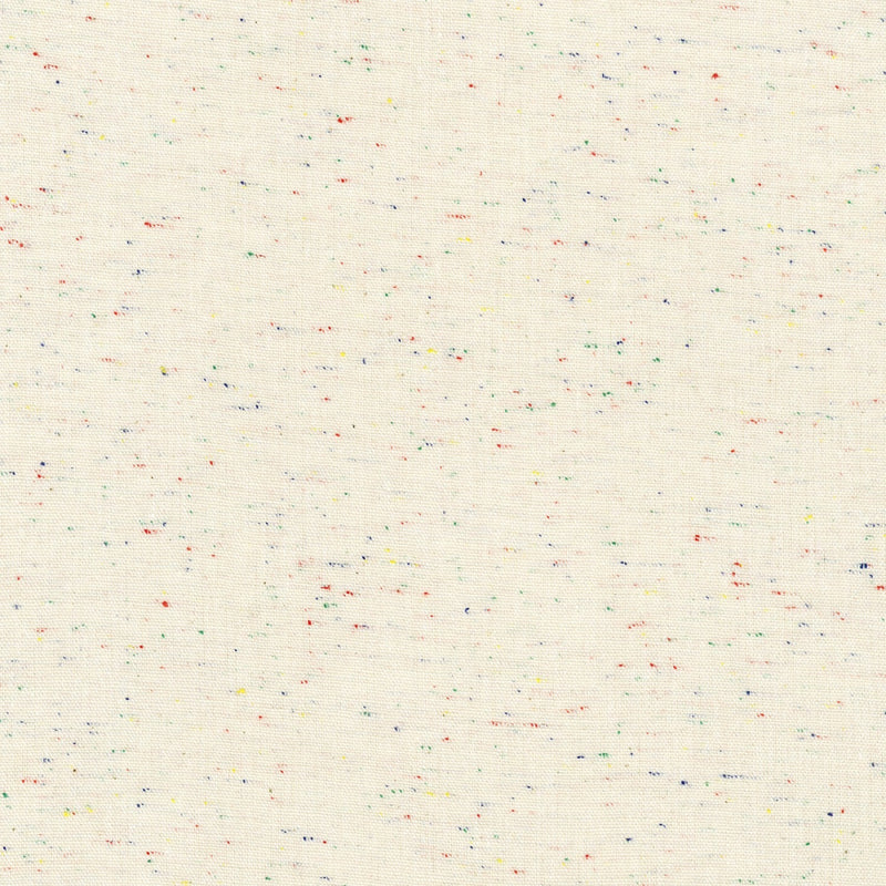 Essex Speckle Cream | Yarn Dyed Linen by Robert Kaufman - Emmaline Bags Inc.