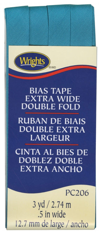 Extra Wide Double Fold Bias Tape 1/2" (12 mm) - Emmaline Bags Inc.