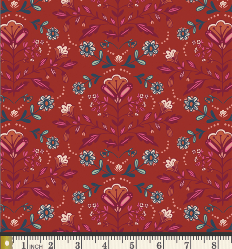 Flower Folklore // Maven by Art Gallery Fabrics - (1/4 yard) - Emmaline Bags Inc.
