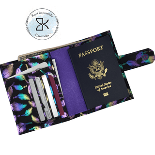 Gallivanter Passport Wallet (Paper Pattern) by SewGnar - Emmaline Bags Inc.