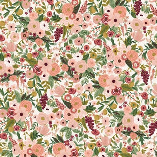 Garden Party - Rose // by Rifle Paper Co. for Cotton + Steel (1/4 yard) - Emmaline Bags Inc.