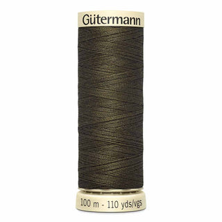 Gutermann Sew-All Polyester Thread (100 m) - Bitter Chocolate-580 - Emmaline Bags Inc.