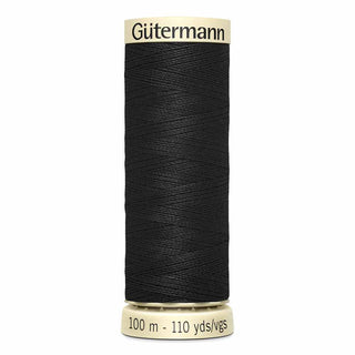 Gutermann Sew-All Polyester Thread (100 m) - Black - 010 - Emmaline Bags Inc.
