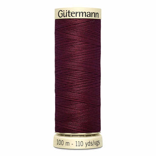 Gutermann Sew-All Polyester Thread (100 m) - Burgundy-450 - Emmaline Bags Inc.