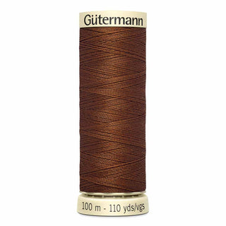 Gutermann Sew-All Polyester Thread (100 m) - Cinnamon-554 - Emmaline Bags Inc.