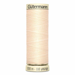 Gutermann Sew-All Polyester Thread (100 m) - Ivory-800 - Emmaline Bags Inc.