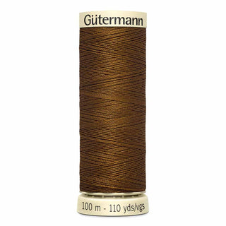 Gutermann Sew-All Polyester Thread (100 m) - Mink Brown-553 - Emmaline Bags Inc.