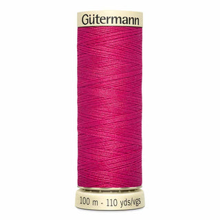 Gutermann Sew-All Polyester Thread (100 m) - Raspberry-345 - Emmaline Bags Inc.