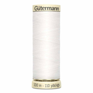 Gutermann Sew-All Polyester Thread (100 m) - White-020 - Emmaline Bags Inc.