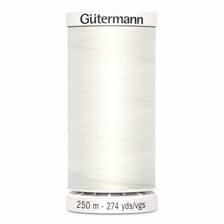 Gutermann Sew-All Polyester Thread (250 m) - Oyster - 021 - Emmaline Bags Inc.