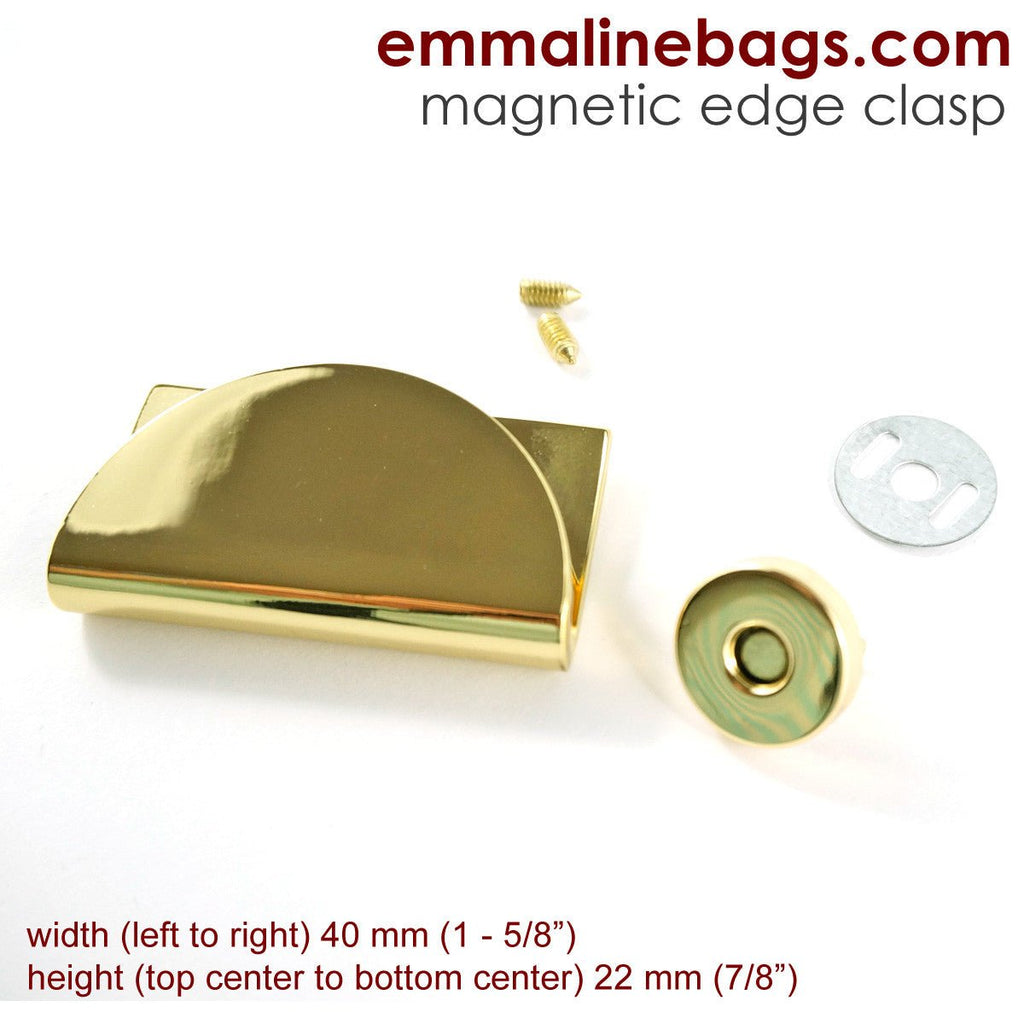 Emmaline Bags: Sewing Patterns and Purse Supplies: How To Install A Magnetic  Snap Closure - A Tutorial