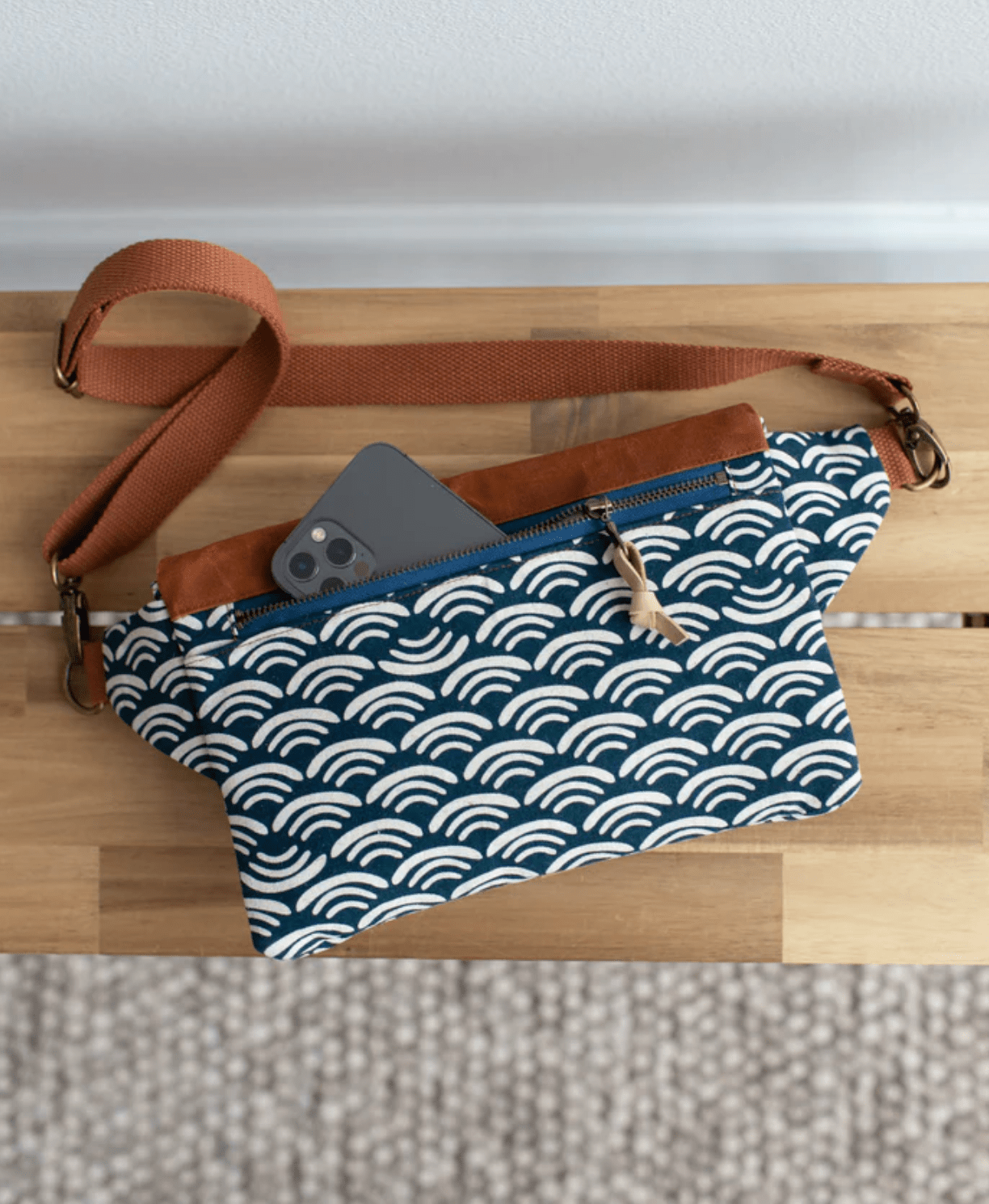 Haralson Belt Bag by Noodlehead (Printed Paper Pattern) Emmaline