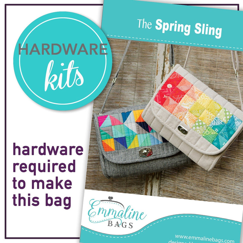 Hardware Kit: Spring Sling - Emmaline Bags Inc.