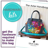 Hardware Kit: The Aster Handbag by Blue Calla Patterns - Emmaline Bags Inc.