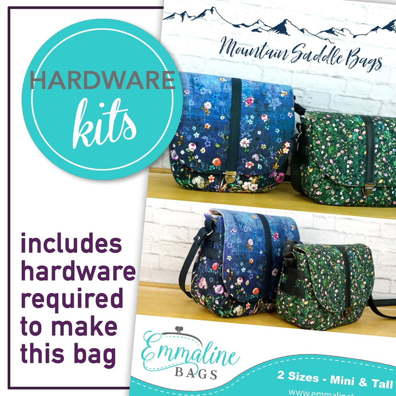 Hardware Kit - The Mountain Saddle Bag - Emmaline Bags Inc.