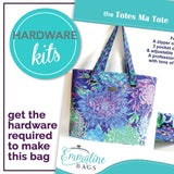 Hardware Kit: Totes Ma Tote in Antique Brass - Emmaline Bags Inc.