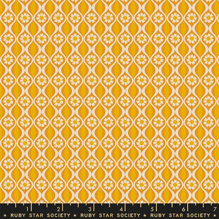 Honey Endpaper • Curio by Ruby Star Society for Moda (1/4 yard) - Emmaline Bags Inc.