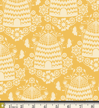 Honey House // Honey Fusion for Art Gallery Fabrics - (1/4 yard) - Emmaline Bags Inc.