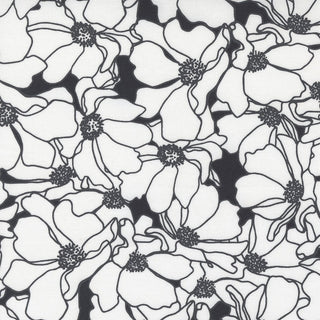 Ink Magnolia • Create by Alli K Designs for Moda (1/4 yard) - Emmaline Bags Inc.