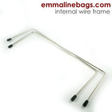 Internal Wire Frames - Style B (1 Pair) - Emmaline Bags Inc.