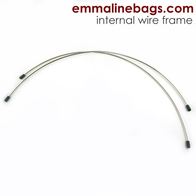 Internal Wire Frames - Style C (1 Pair) - Emmaline Bags Inc.