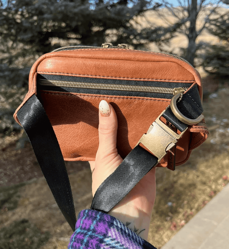 Designer waist pouch sales
