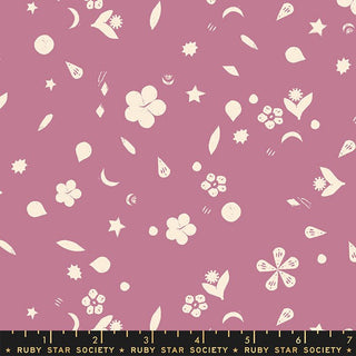 Lupine Garden Sketches • Moonglow by Ruby Star Society for Moda (1/4 yard) - Emmaline Bags Inc.