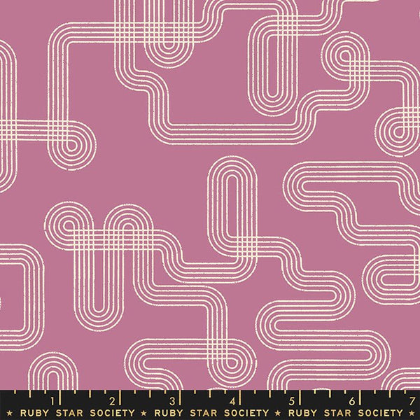 Lupine Labyrinth • Linear by Ruby Star Society for Moda (1/4 yard) - Emmaline Bags Inc.