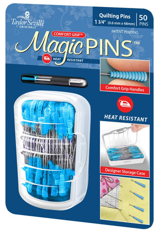 Magic Pins - 1 3/4" - 50 pc - by Tailor Seville - Emmaline Bags Inc.