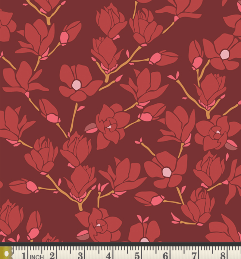 Magnolia Seven // Tribute: The Softer Side for Art Gallery Fabrics - (1/4 yard) - Emmaline Bags Inc.