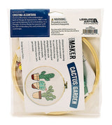 Make in a Weekend - Cactus Garden Embroidery Kit - Emmaline Bags Inc.