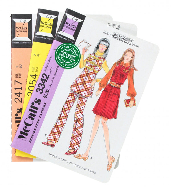 McCall's Notebooks • Set of 3 - Emmaline Bags Inc.