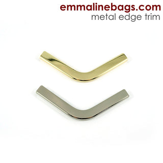 Metal Edge Trim: Style C - Small Pointed - Emmaline Bags Inc.