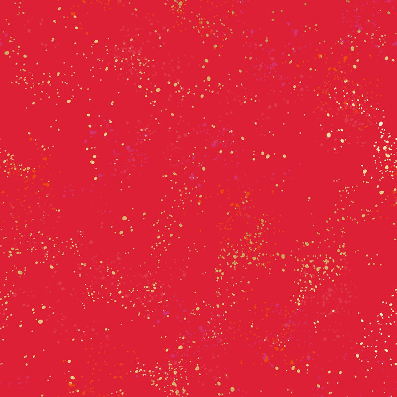 Metallic Scarlet • by Rashida Coleman Hale of Ruby Star Society for Moda (1/4 yard) - Emmaline Bags Inc.
