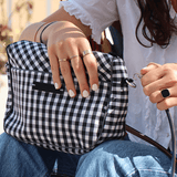 Miyako Leather Shoulder Strap with Hooks - Emmaline Bags Inc.