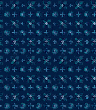 Navy Cross Stitch • Winterglow by Ruby Star Society for Moda (1/4 yard) - Emmaline Bags Inc.