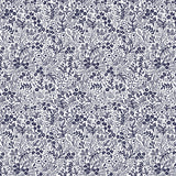 Navy // Tapestry Lace \\ by Rifle Paper Co. for Cotton + Steel (1/4 yard) - Emmaline Bags Inc.
