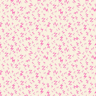 Neon Pink Lightning • Tiny Frights by Ruby Star Society for Moda (1/4 yard) - Emmaline Bags Inc.