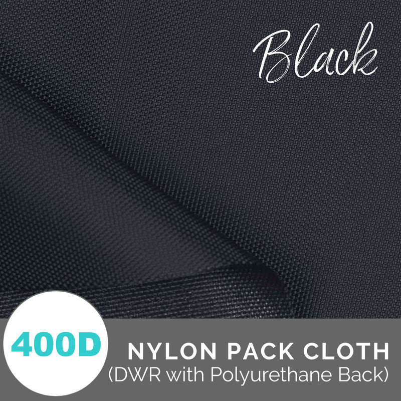 Nylon Pack Cloth (400 Denier) DWR, Urethane Coated - Emmaline Bags Inc.