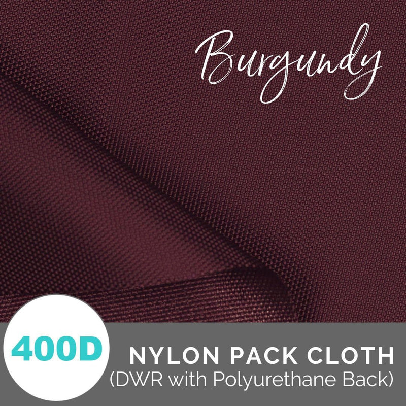 Nylon Pack Cloth (400 Denier) DWR, Urethane Coated - Emmaline Bags Inc.